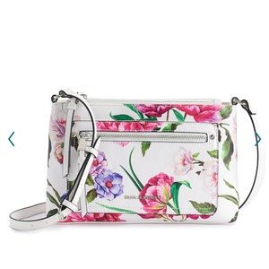 Diana Buchmann floral Crossbody purse/bag - excellent “like new” condition!